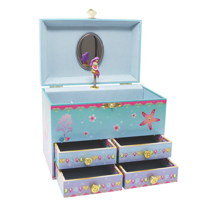 Medium Musical Mermaid Jewelry Box