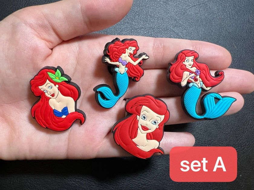Little Mermaid Princess Shoe Charm