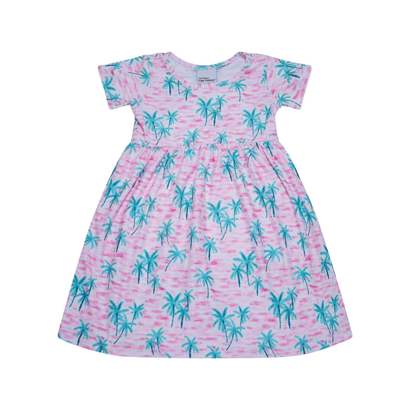 Kids UPF50+ Laya Short Sleeve Tee Dress for Girls