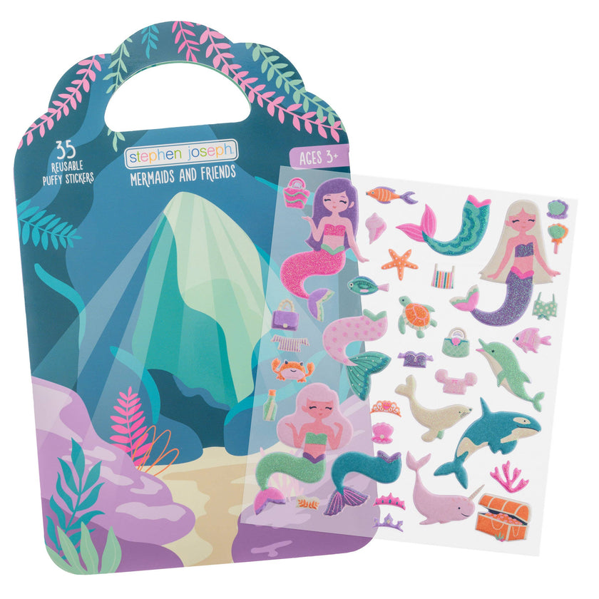 Reusable Puffy Sticker Books