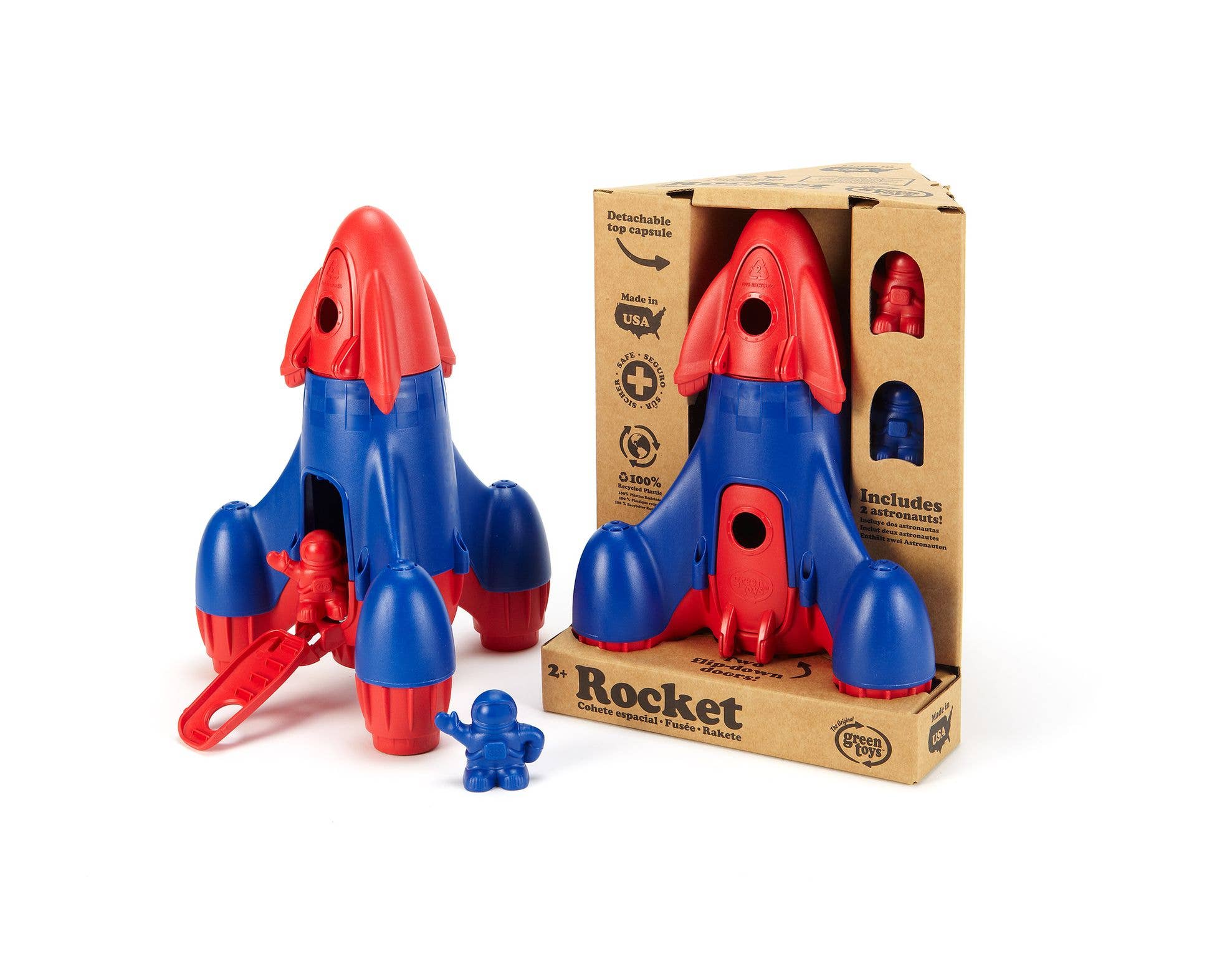 Rocket Toy - Red Top