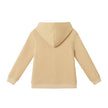 Kids Hooded Patch Sweatshirt & Pant Set | Beige Bulldog