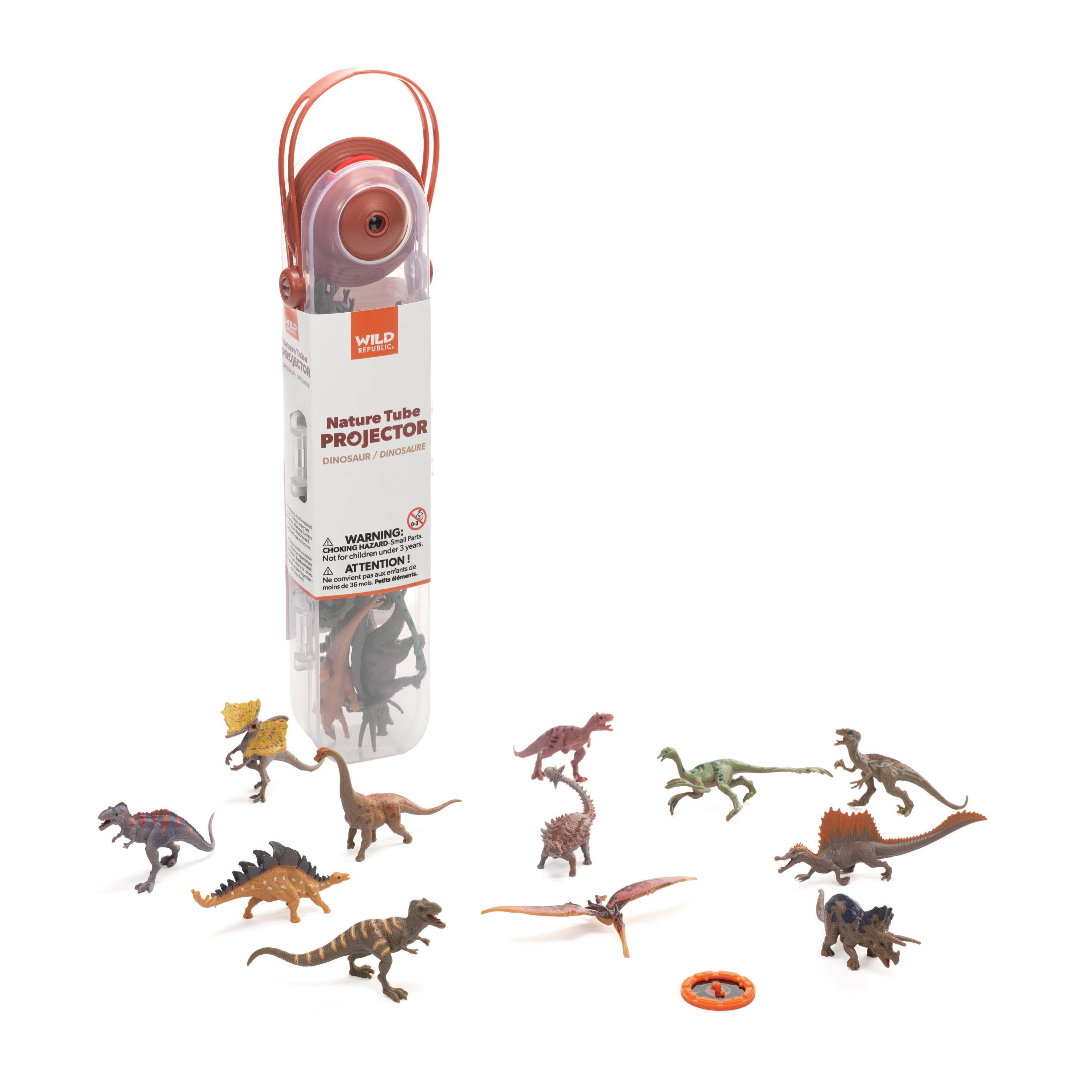 Nature Tube-Projector Dinosaur Toy