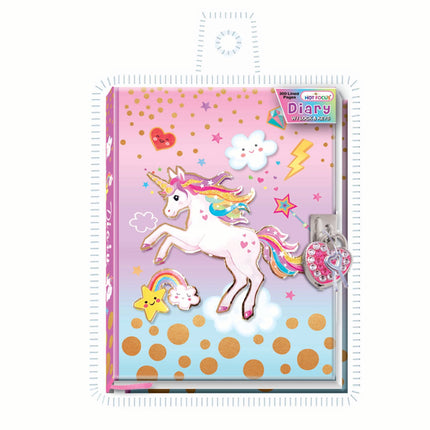 Stylish Journals with Lock. Contain: 1 Diary 1 Lock 2 Keys