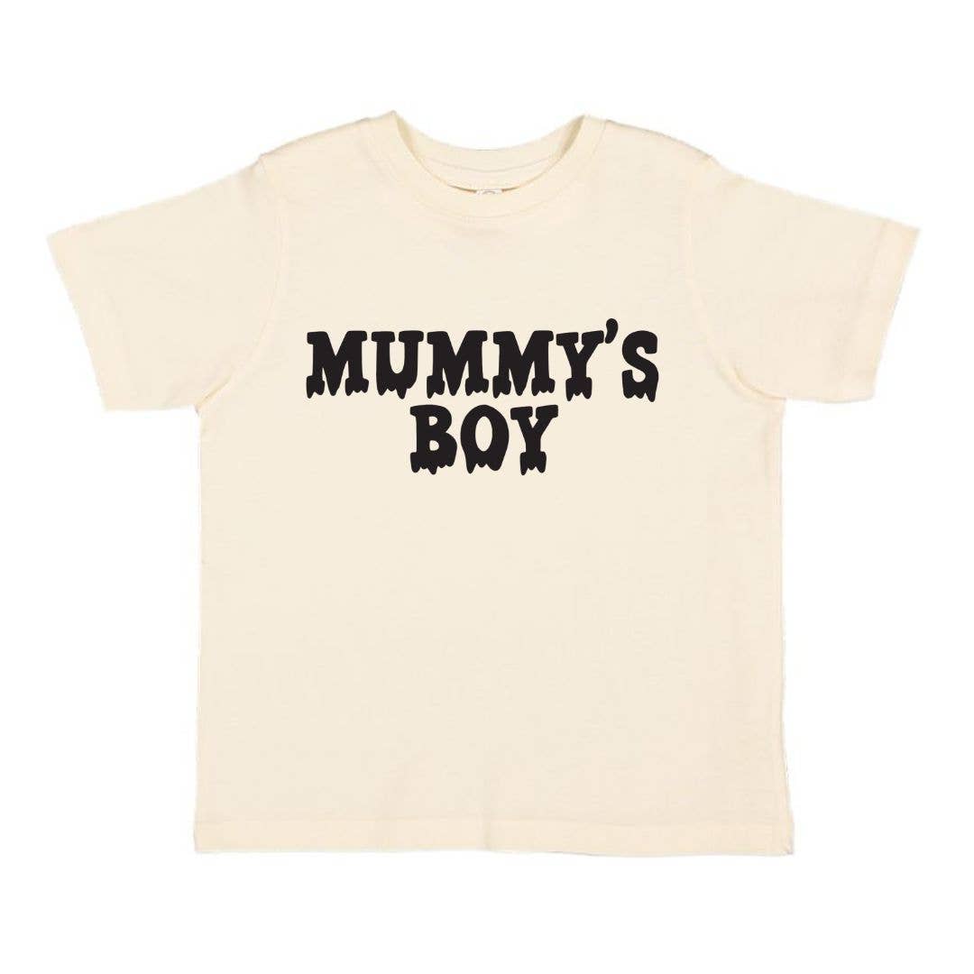 Mummy's Boy Halloween Short Sleeve T-Shirt - Boys Clothing
