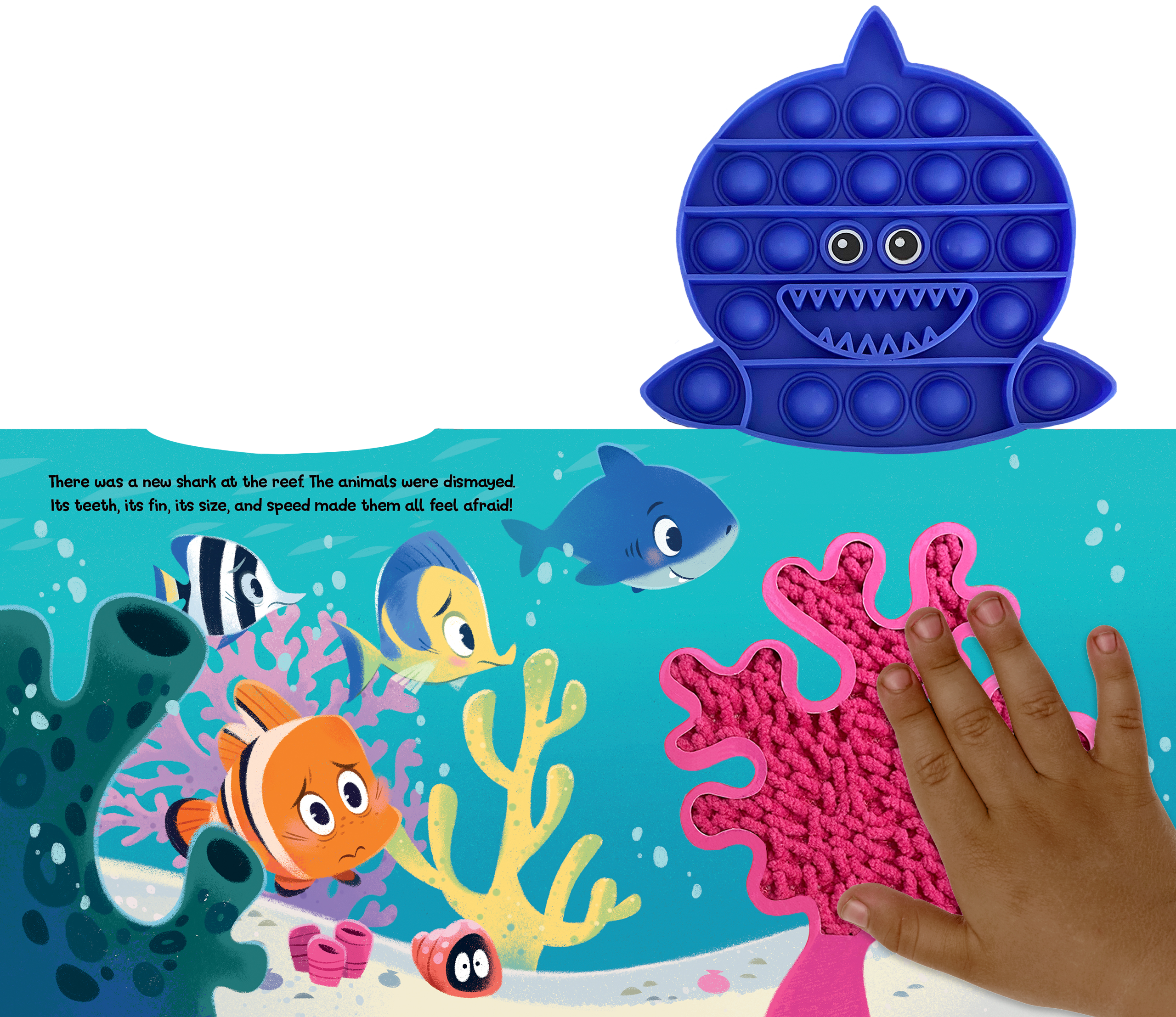 Little Shark - Your Sensory Fidget Friend Board Book