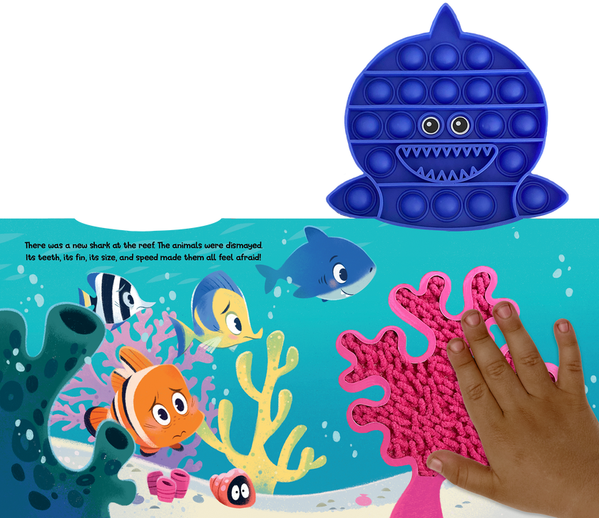 Little Shark - Your Sensory Fidget Friend Board Book