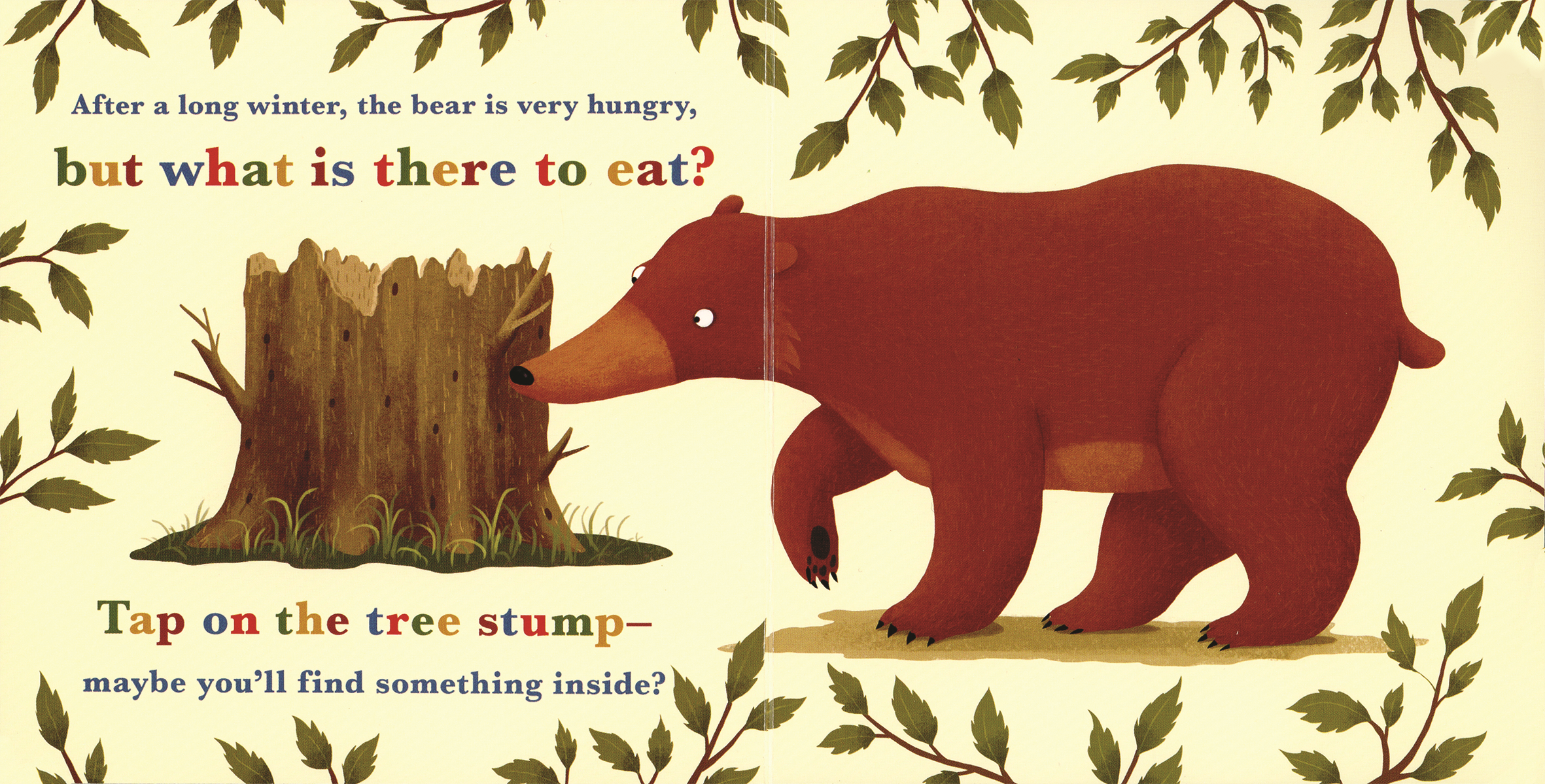 A Year in the Forest with Bear Board Book