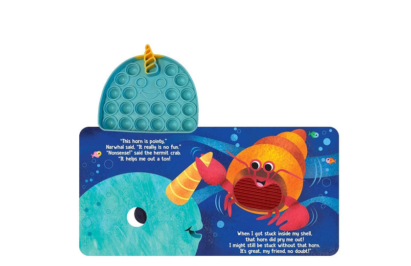 Little Narwhal - Your Sensory Fidget Friend Board Book