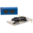 Jet Black Keyhole Baby and Kid Sunglasses: Ages 3-5