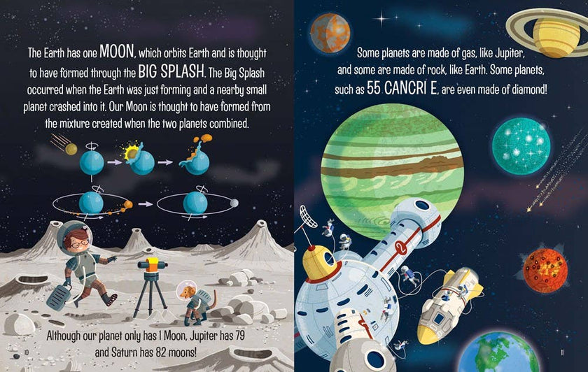 Little Leonard's Fascinating World of Astronomy Hardcover Book
