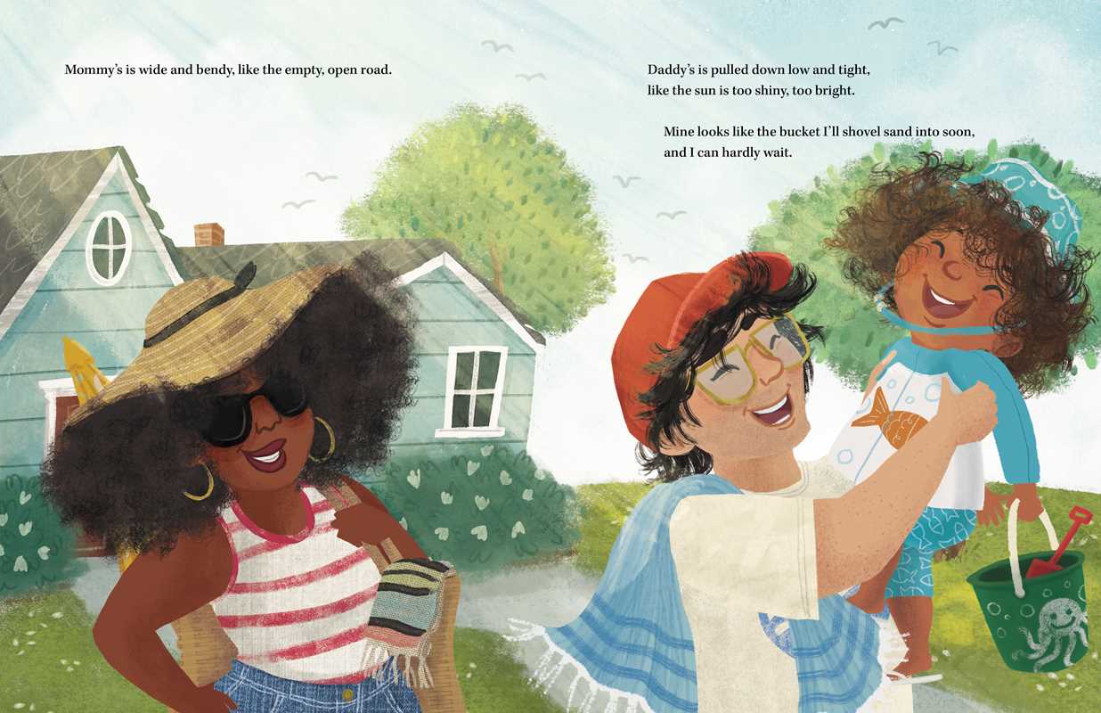 Beach Hair Hardcover Book