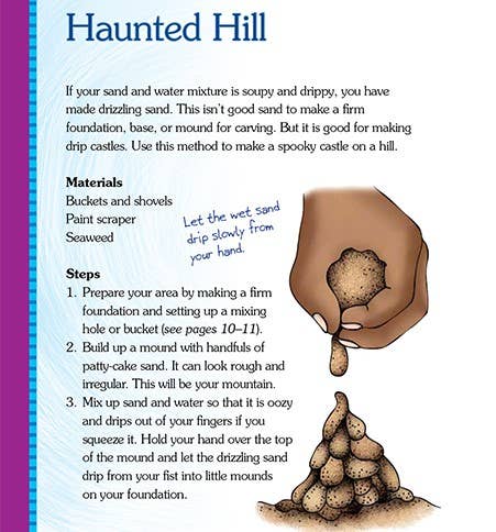 Building Sandcastles: A hardcover kid's craft book