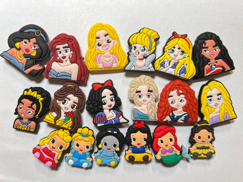 DELETE DUPLICATE Princesses and Brave Girls shoe charms: #A6 Belle