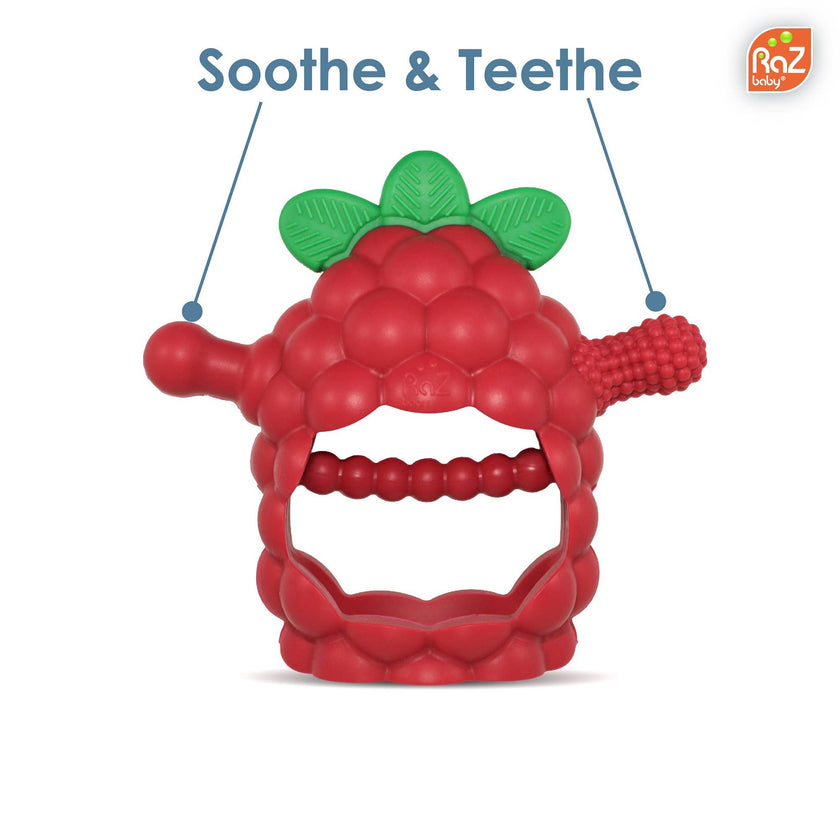 RaZberry Grip Teething Toy - Red