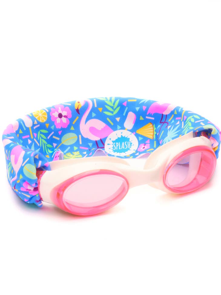 Flamingo Pop Swim Goggles