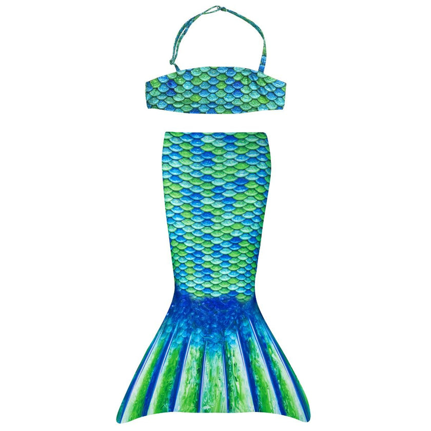 Mermaid Tail & Bandeau Set- Assorted