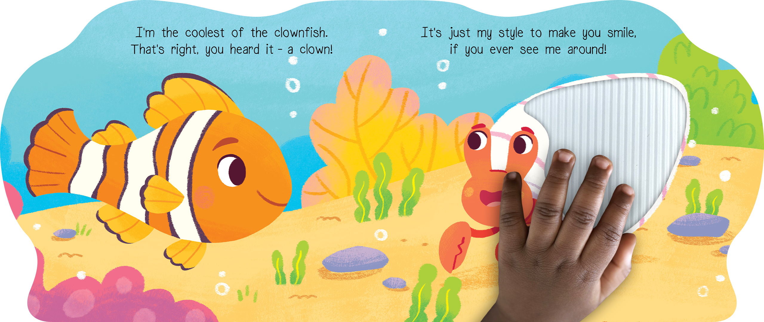 Coral Days with Clownfish Board Book