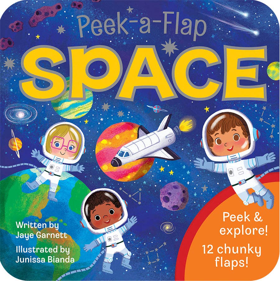 Peek-a-Flap Space Interactive Novelty Board Book