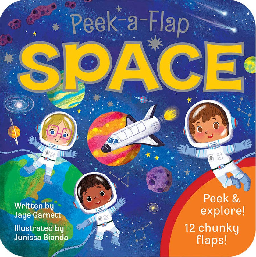 Peek-a-Flap Space Interactive Novelty Board Book