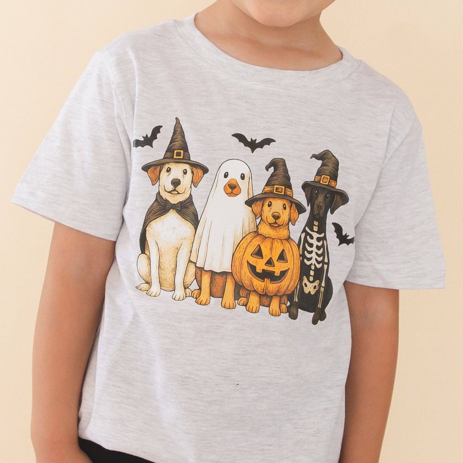 Halloween Puppies Short Sleeve T-Shirt - Boys Clothing