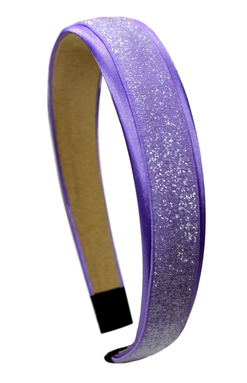 Satin Glitter Sparkle Arch Girls Headband - Assorted