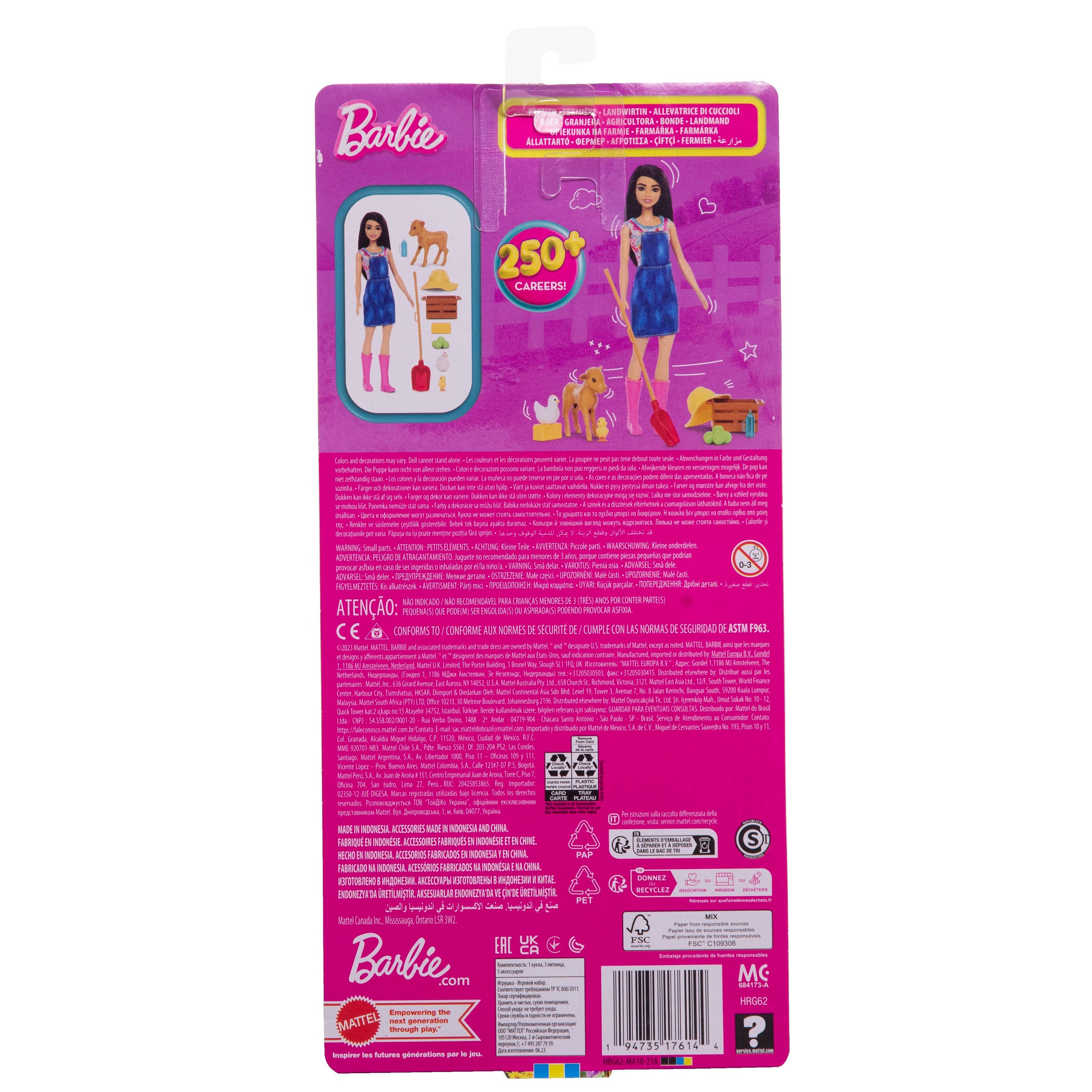 Barbie Farmer Doll Toy