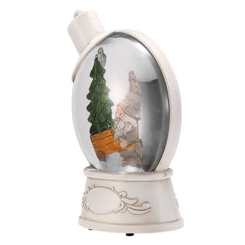 Gnome Snow Globe Personalized Ornament