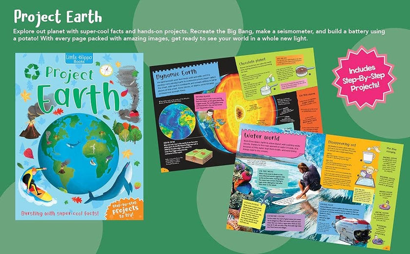 Project Earth Soft Cover Book
