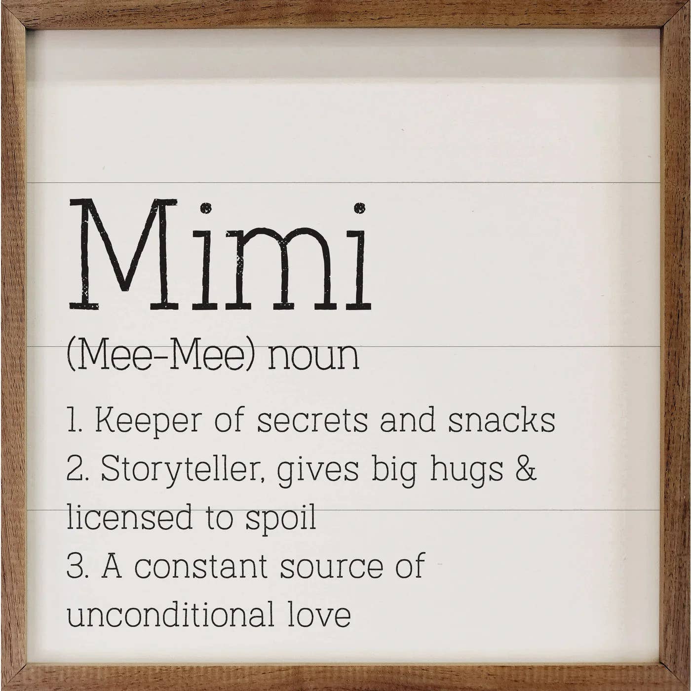 Mimi Definition Sign