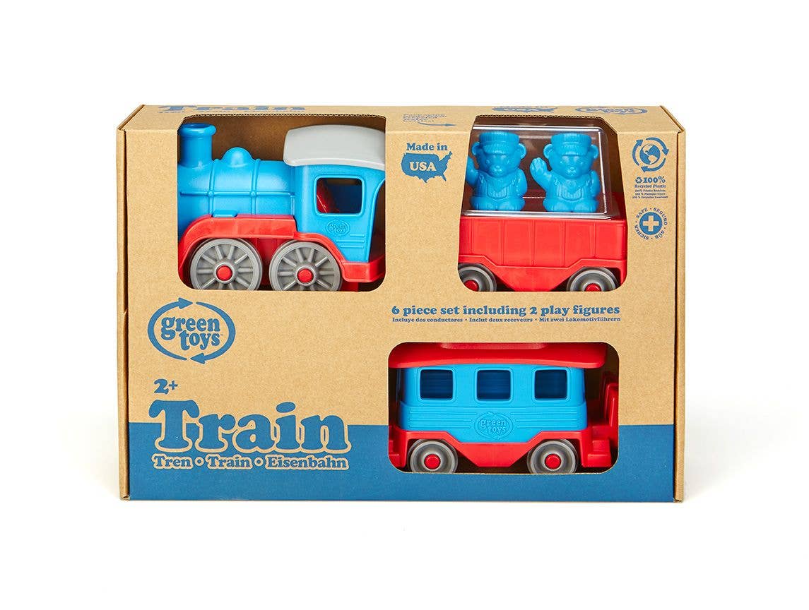 Train Toy - Blue