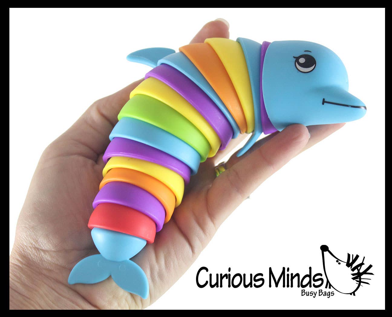 Dolphin Fidget Toy - Large Wiggle Articulated Jointed Moving
