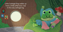 Finger Puppet Board Book- Little Cottage Frog