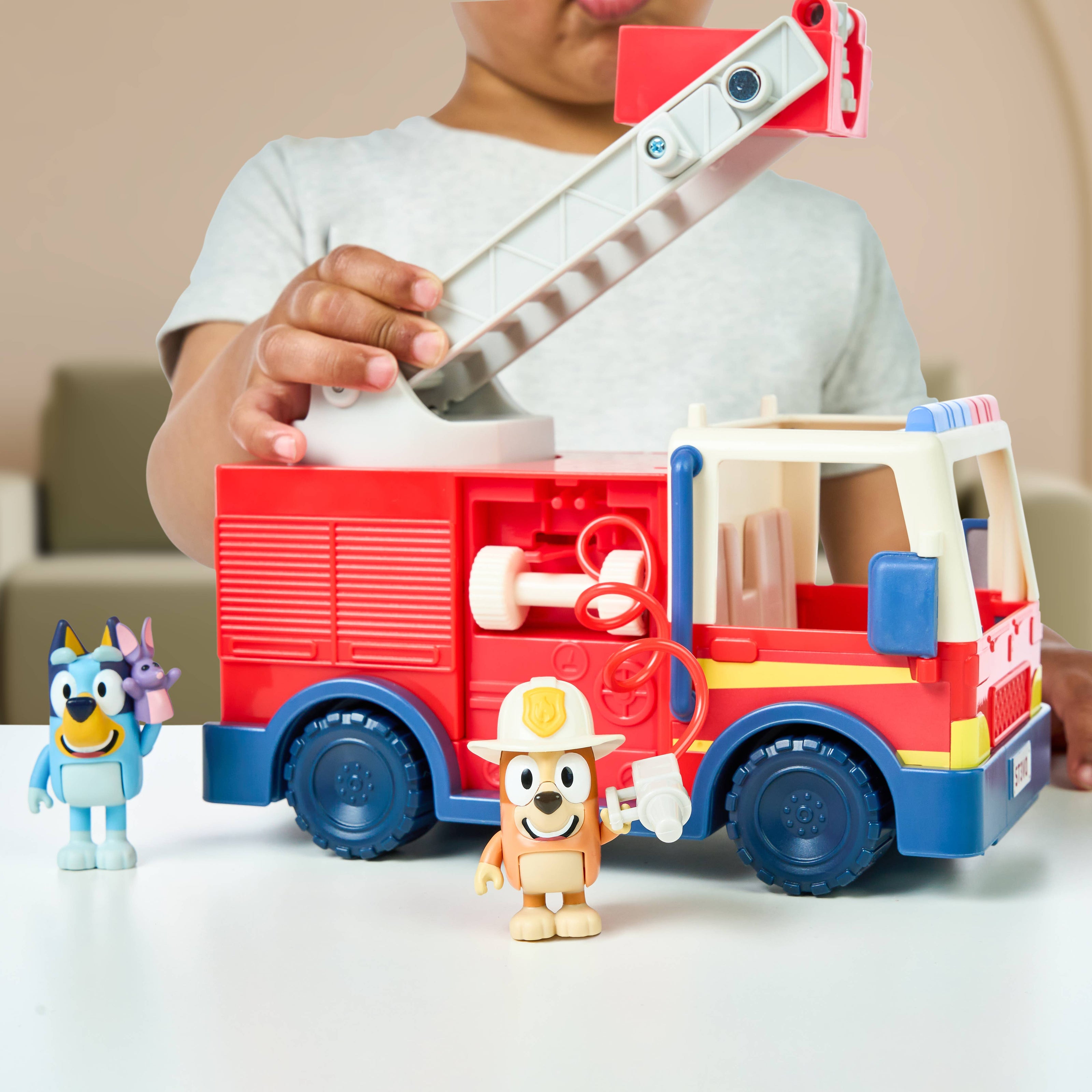 Moose Toys Bluey Firetruck Toy