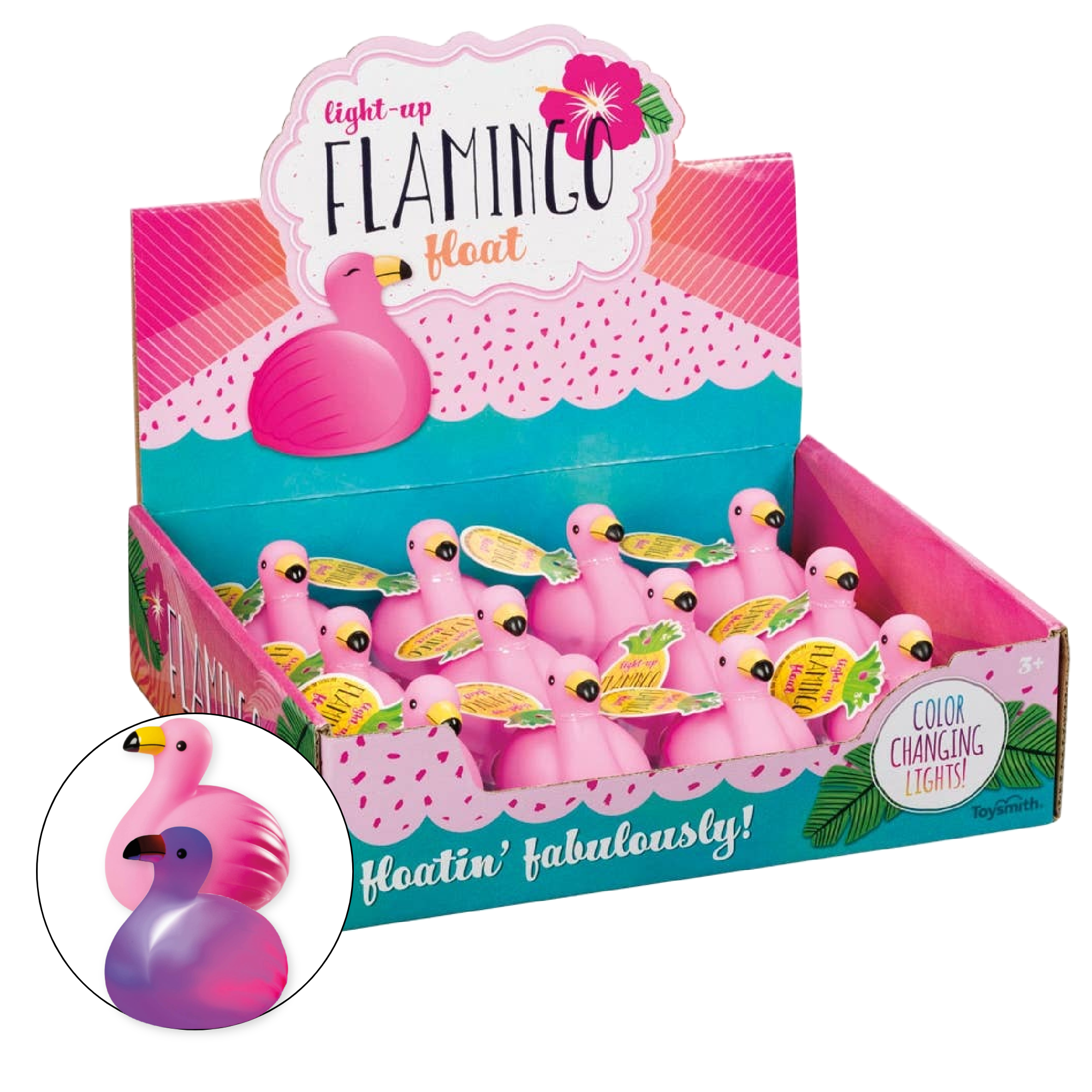 Tub Time - Light-Up Flamingo Float Bath Flamingo Toy