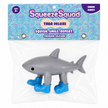 SqueezeSquad Taba Deluxe Premium Silicone Squishy Fidget Toy - Shark Meme Buddy