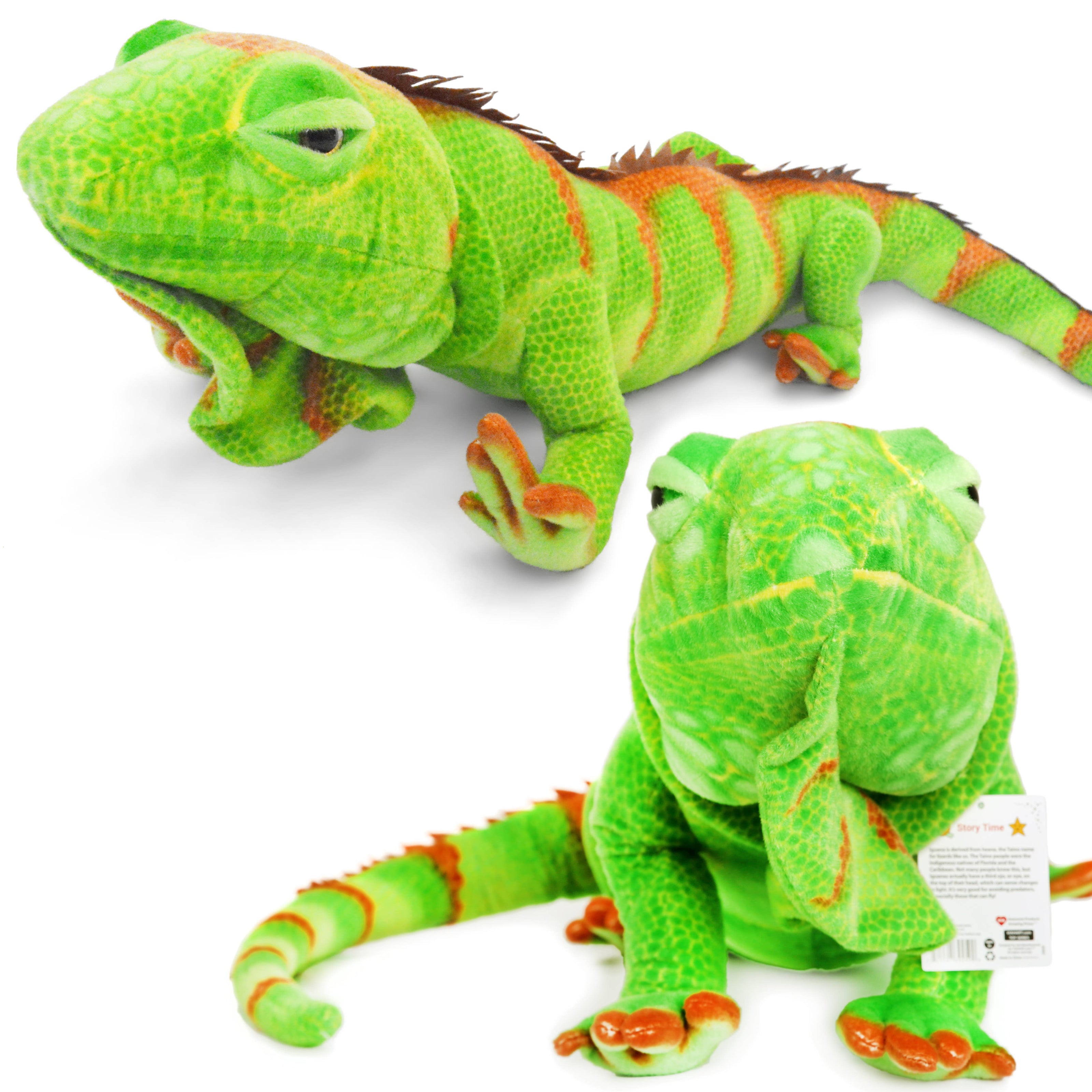 Ignacio The Iguana | 75 Inch Stuffed Animal Plush