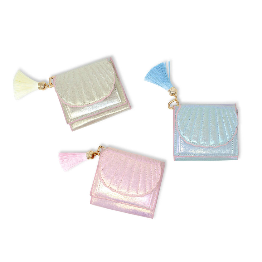 Seashell Treasure Coin Purse for Kids