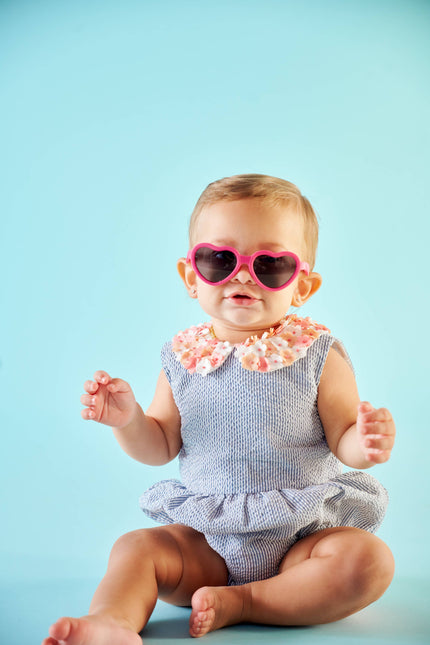 Original Hearts Kid and Baby Sunglasses Pink Hearts