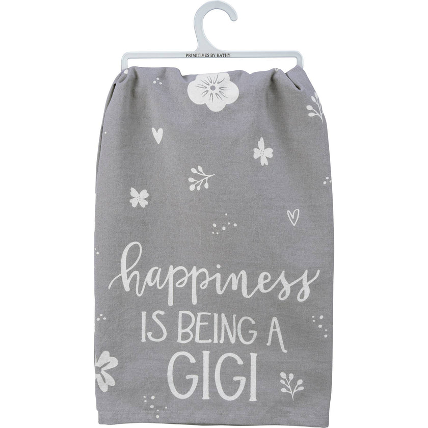 Happiness Is Being A Gigi Kitchen Towel