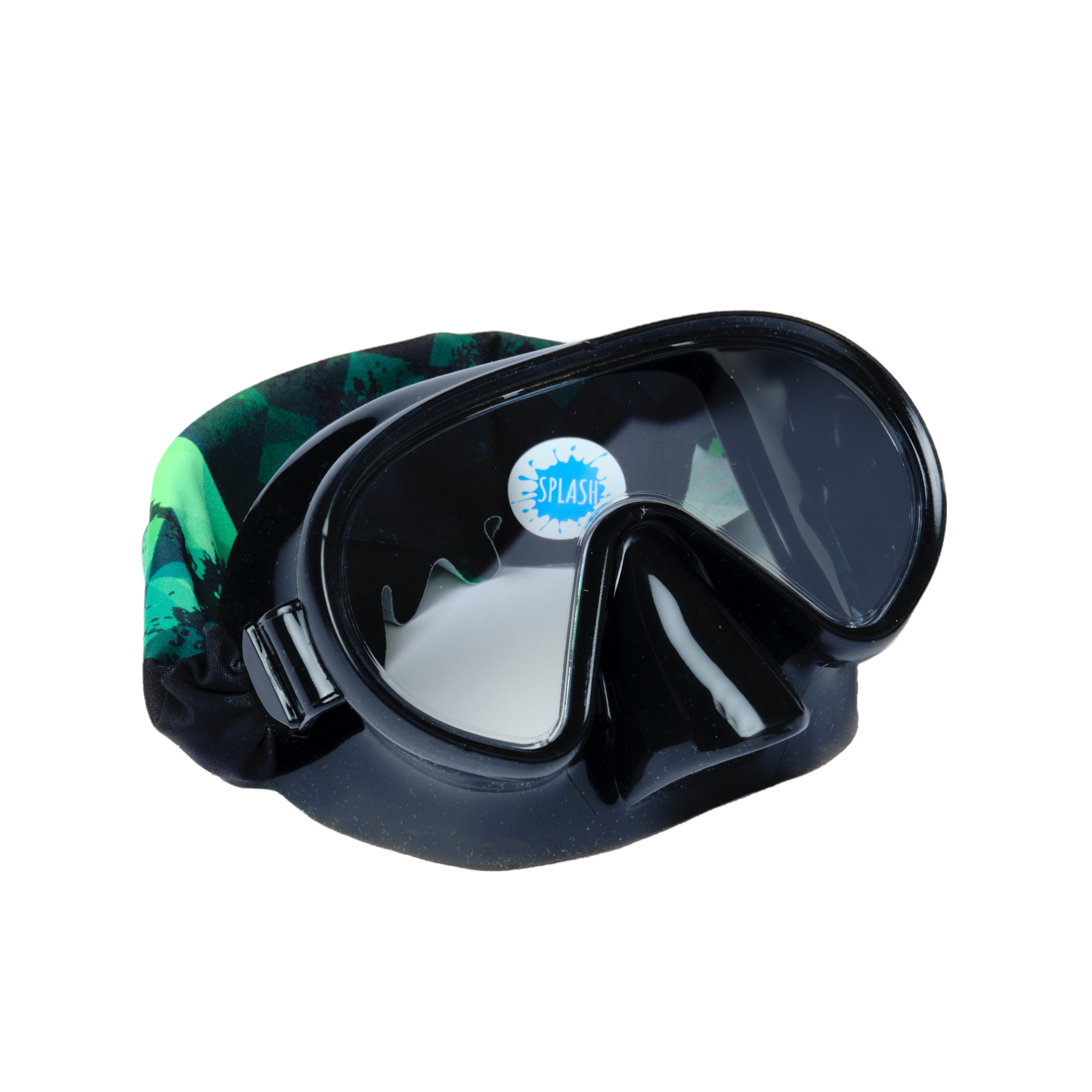 Mask- Green Fusion Swim Mask