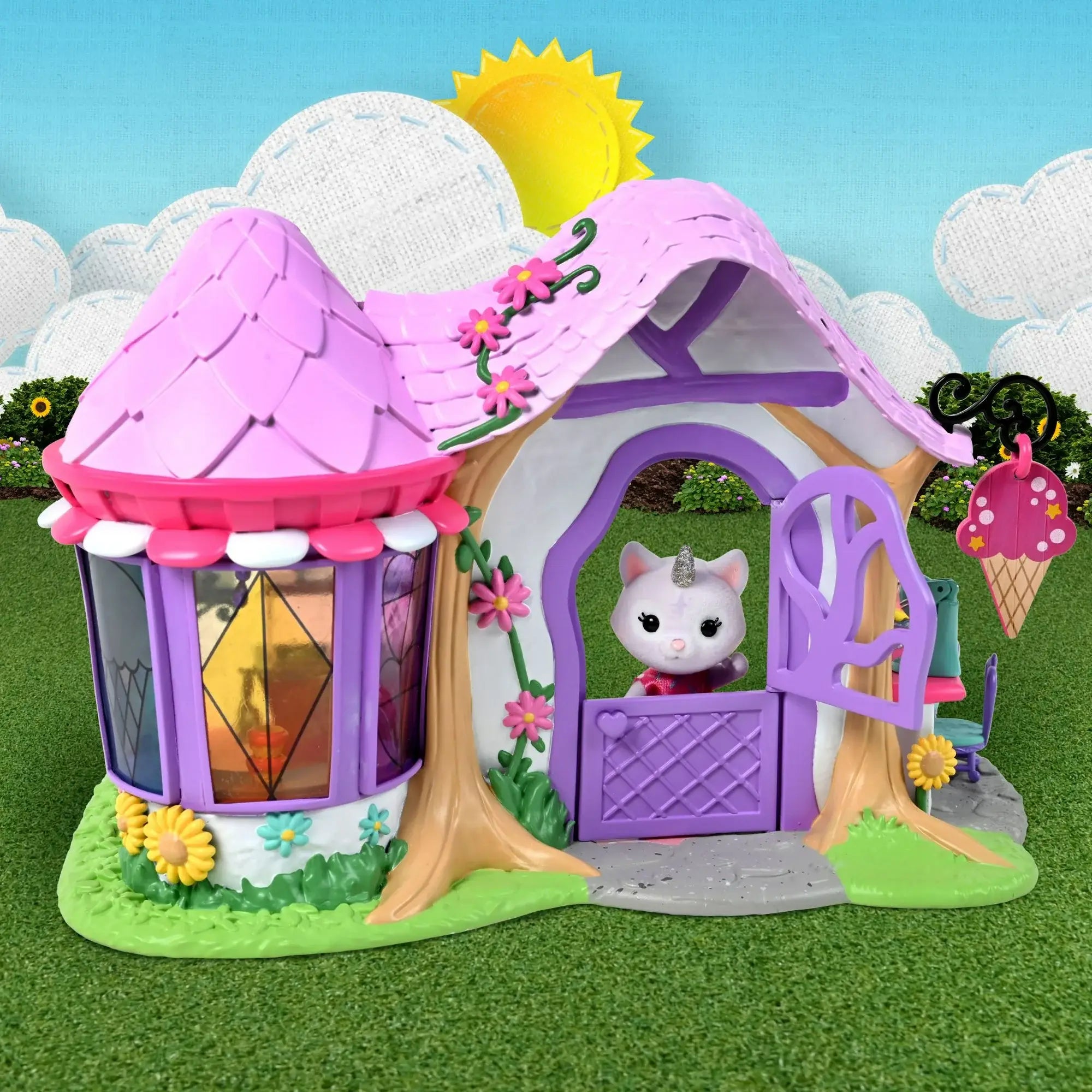 Honey Bee Acres Crystal’s Ice Cream Shop playset
