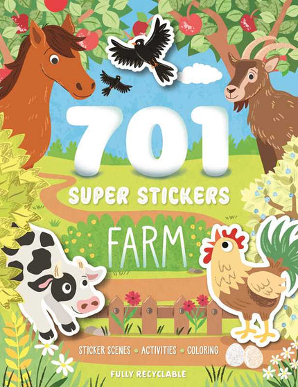 701 Super Stickers Farm by IglooBooks