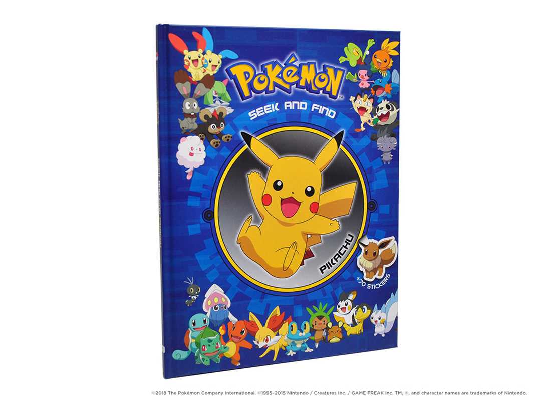 Pokémon Seek and Find: Pikachu Book