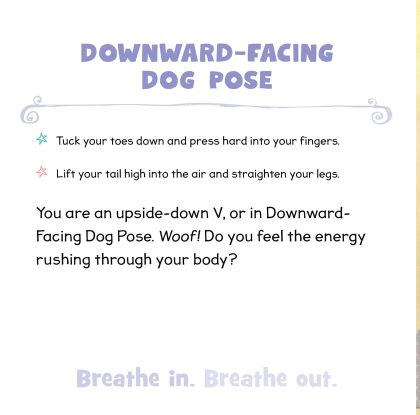 Unicorn Yoga hardcover picture book