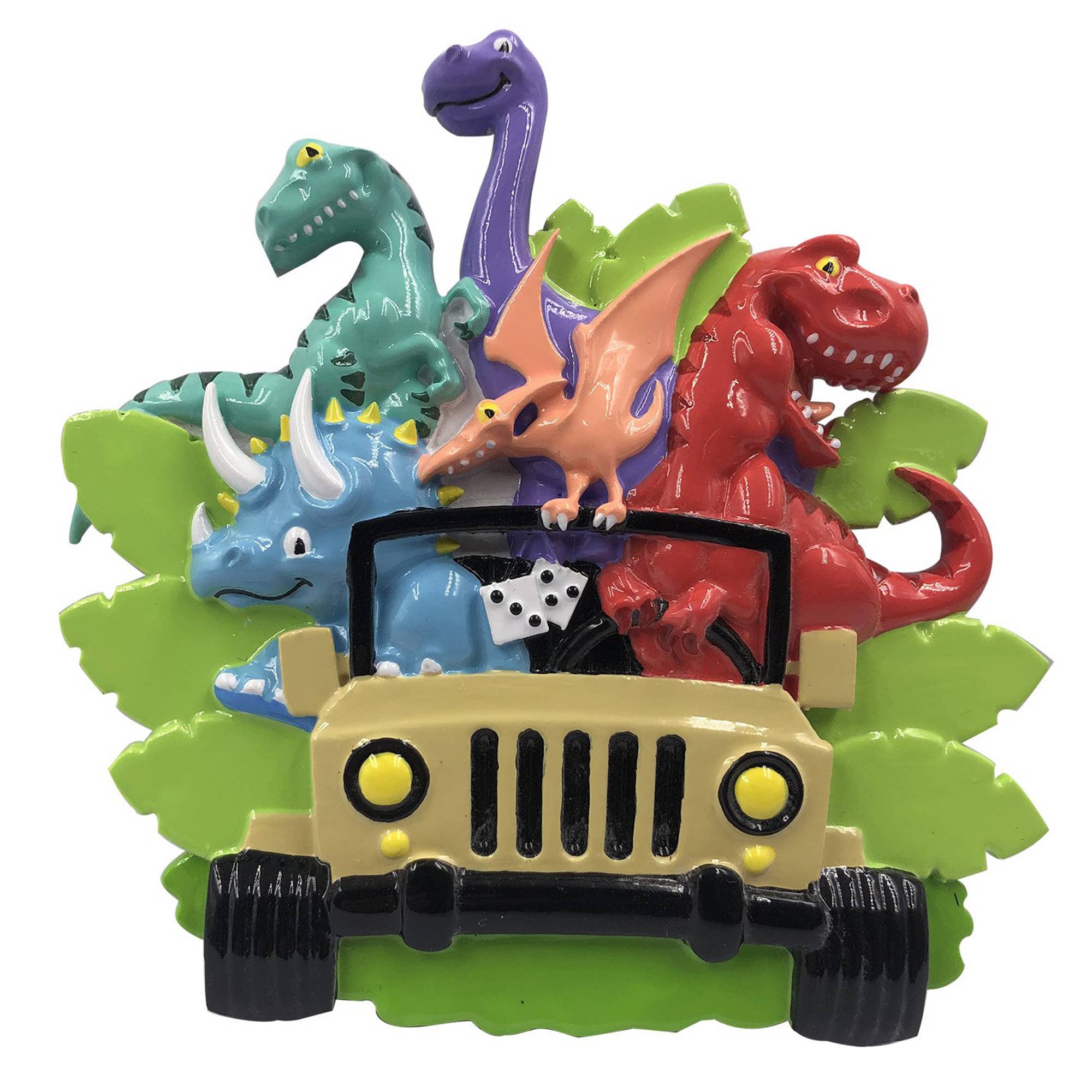 Dino Family Series Personalized Ornament