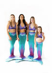 Mermaid Magic Mermaid Tail + Monofin Set for kids, girls, teens, and women (pool toy)
