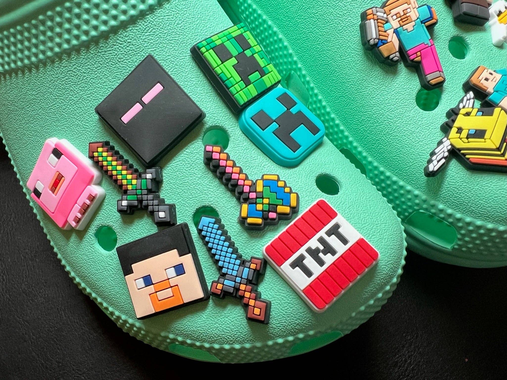Minecraft Shoe Charms
