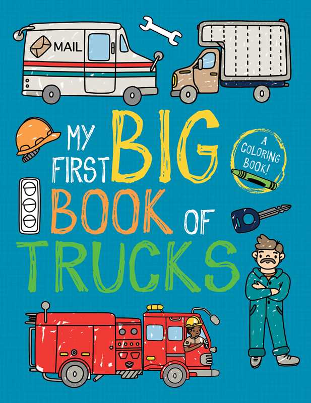 My First Big Book of Trucks Activity Book