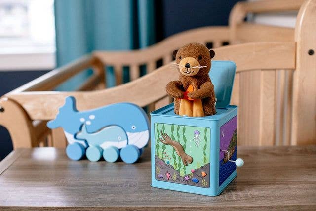 Sea Otter Jack in the Box Toy